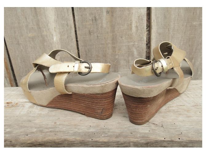 Sandali "sftwear" di Clarks D'oro - vista 6