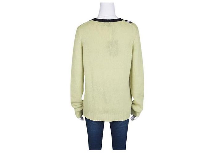 Prada Suéter 44 Cashmir Verde - vista 4