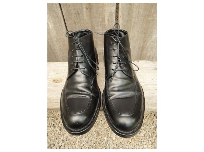 Hugo Boss Kent leather ankle boots black - view 4