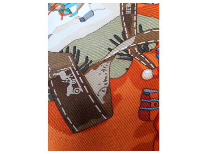 Hermès NATALE AU 24 Sobborgo Arancione - vista 6