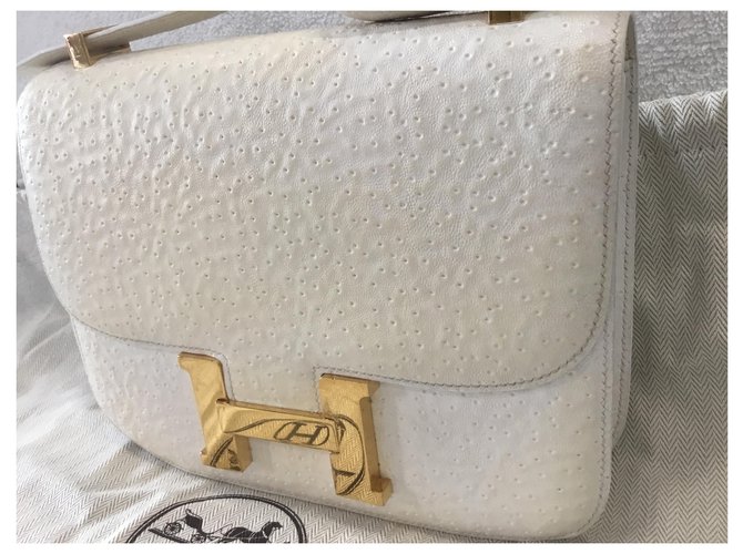Constance Hermès Constanza Beluga Blanco - vista 4