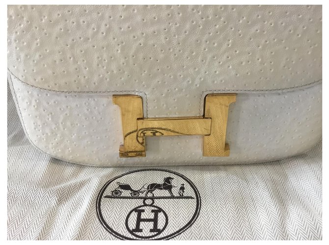 Constance Hermès Constanza Beluga Blanco - vista 5