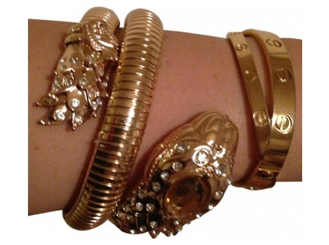 Anna Dello Russo pour H & M Armbänder Golden - Ansicht 5