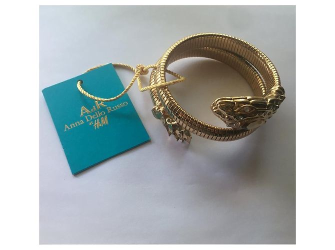 Anna Dello Russo pour H & M Armbänder Golden - Ansicht 7