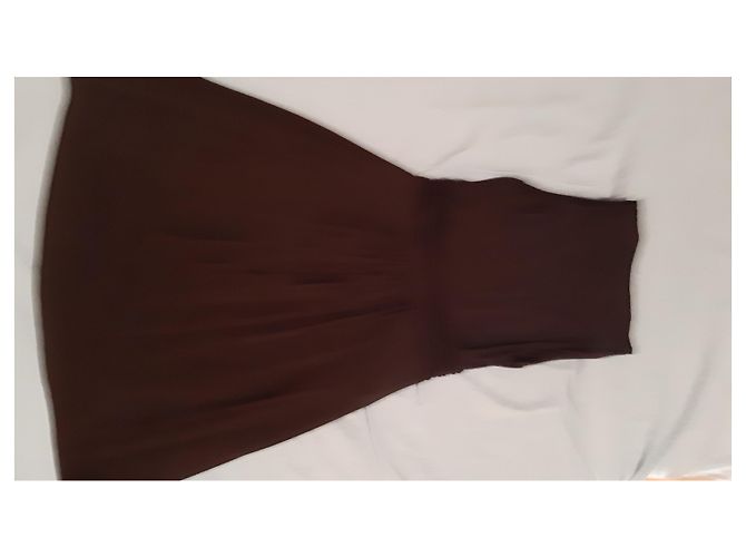 Autre Marque Black Modal Lycra Dress Size 42 - view 3