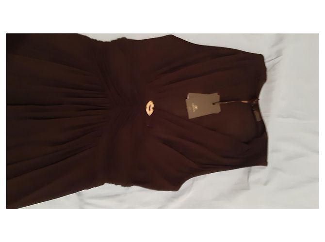 Autre Marque Black Modal Lycra Dress Size 42 - view 4