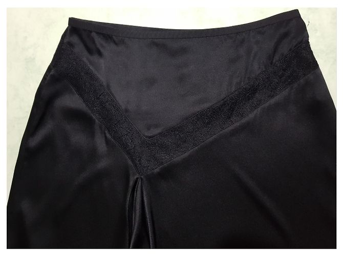 Gonna nera Diane Von Furstenberg in seta e Lycra Nero - vista 2