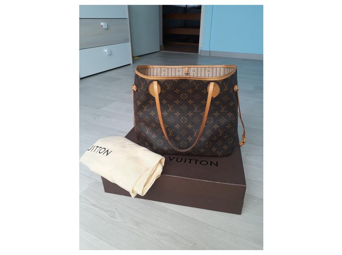 Louis Vuitton NEVERFULL MM MONOGRAMM Braun - Ansicht 5