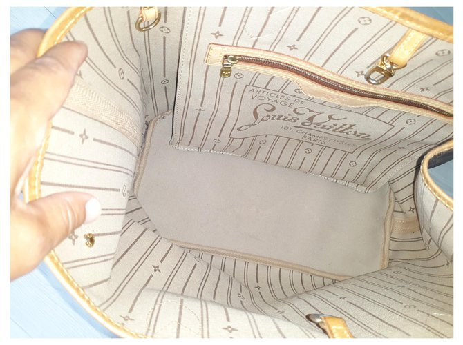 Louis Vuitton NEVERFULL MM MONOGRAMM Braun - Ansicht 6
