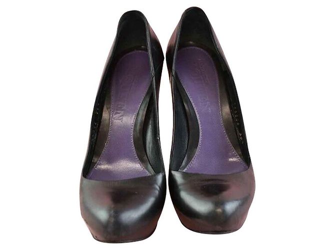 Alexander Mcqueen Pumps mit elegant geschwungenem Absatz Schwarz - Ansicht 2