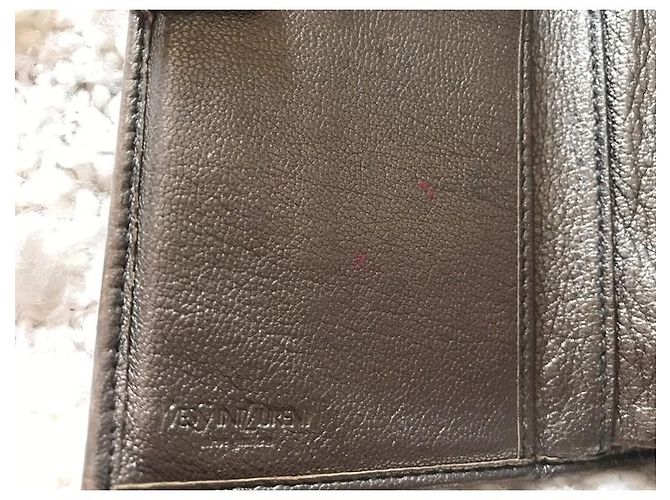 Yves Saint Laurent Brieftasche Schwarz - Ansicht 5