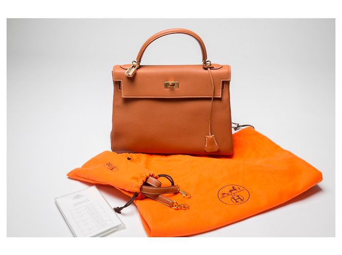 Hermès Kelly 32 Karamell - Ansicht 2