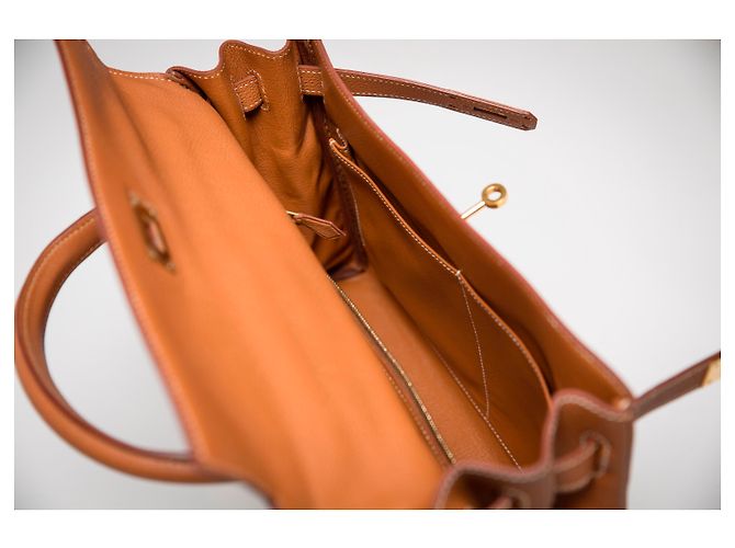Hermès Kelly 32 Karamell - Ansicht 3