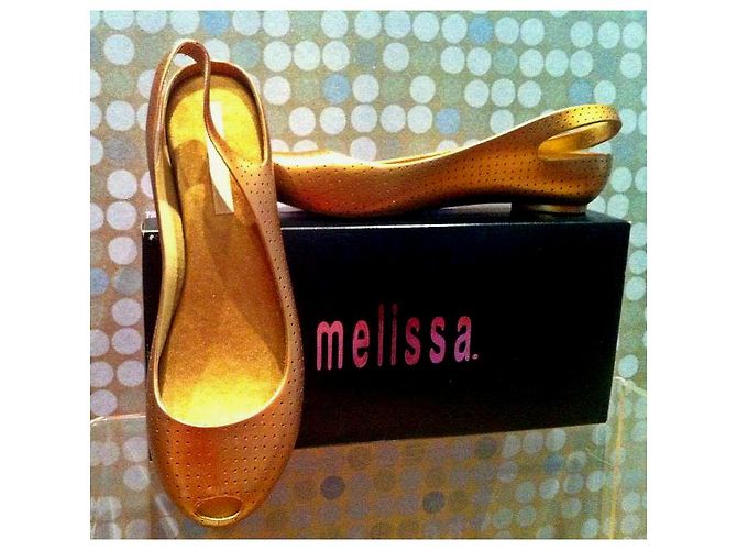 Melissa Ballerine D'oro - vista 2