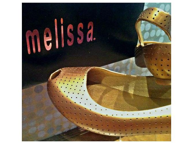 Melissa Ballerine D'oro - vista 3