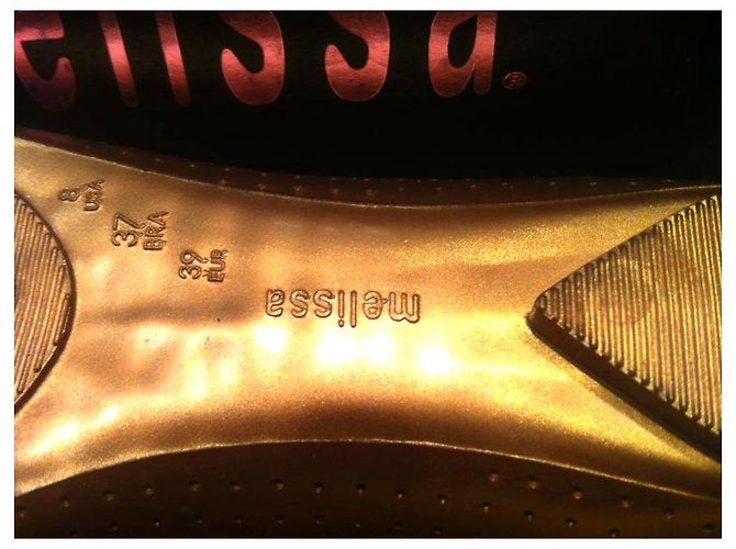 Melissa Ballerine D'oro - vista 5