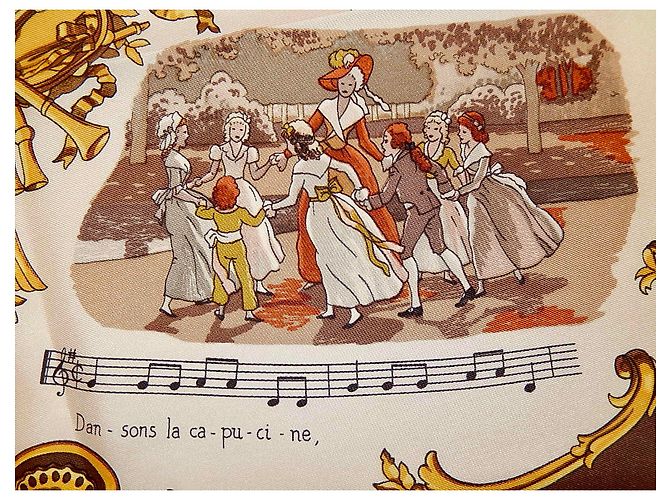 Hermès Hermes Collezionista 1970: CANZONI di FRANCIA Multicolore - vista 14