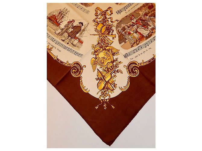 Hermès Hermes Collezionista 1970: CANZONI di FRANCIA Multicolore - vista 3