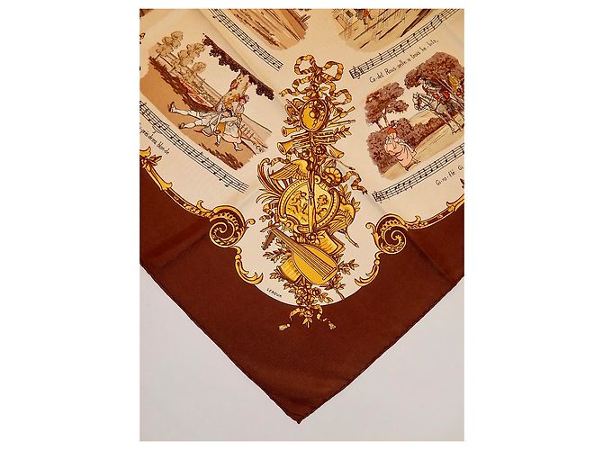 Hermès Hermes Collezionista 1970: CANZONI di FRANCIA Multicolore - vista 5