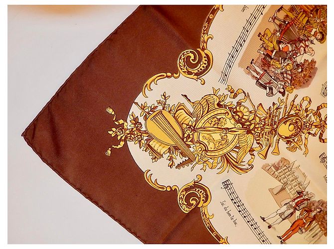 Hermès Hermes Collezionista 1970: CANZONI di FRANCIA Multicolore - vista 6