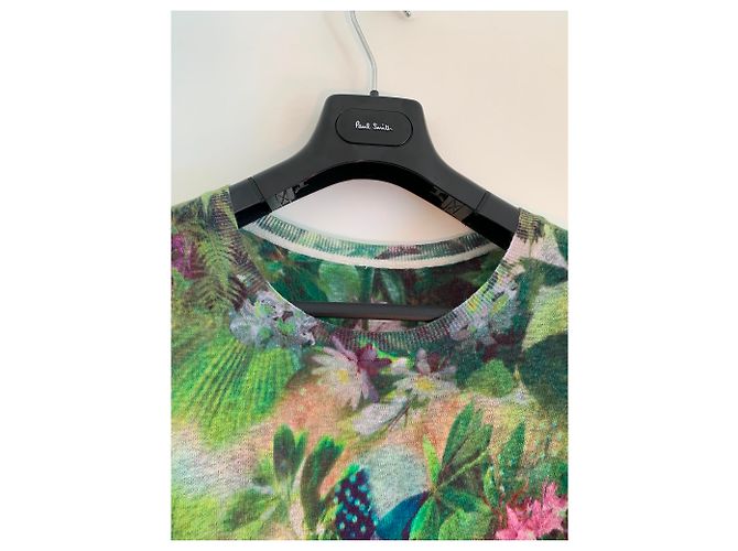 Vestido estampado Paul Smith de algodón y lino - vista 2
