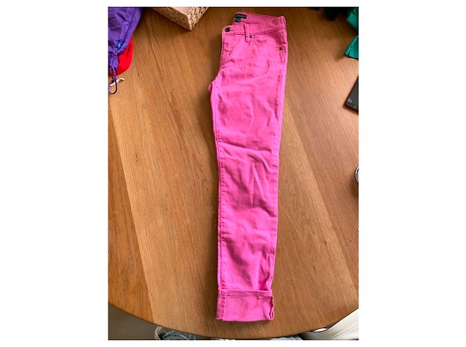 Pantalones Ralph Lauren Rosa de Algodón - vista 6