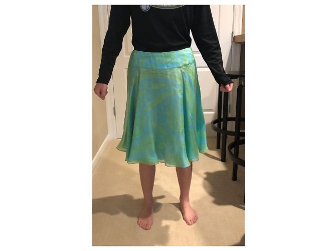 Falda Ralph Lauren Turquesa - vista 2