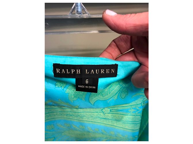 Falda Ralph Lauren Turquesa - vista 3