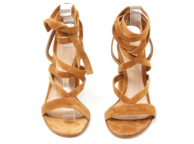 Gianvito Rossi CAMEL STRAPS EU38 NEU - Ansicht 3