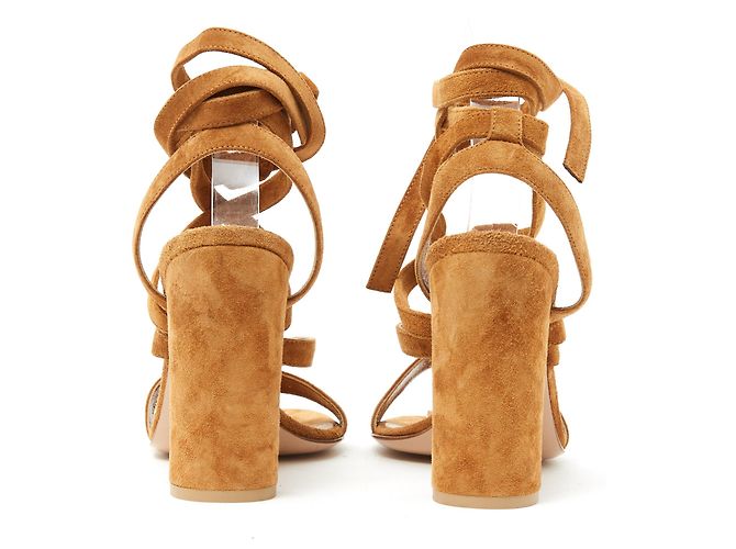 Gianvito Rossi CAMEL STRAPS EU38 NEU - Ansicht 4