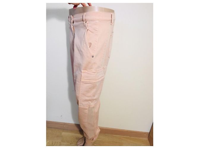 Pantalones Twin Set Naranja de Algodón y Elastano - vista 2