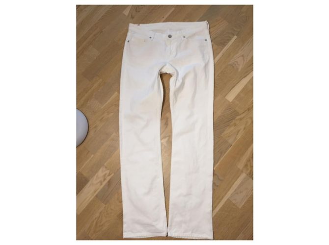 Vaqueros 7 For All Mankind de algodón blanco XL 30 - vista 6