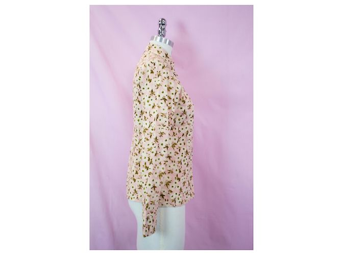 Camisa Kenzo de algodón con estampado floral Multicolor - vista 5