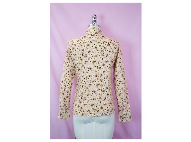 Camisa Kenzo de algodón con estampado floral Multicolor - vista 6