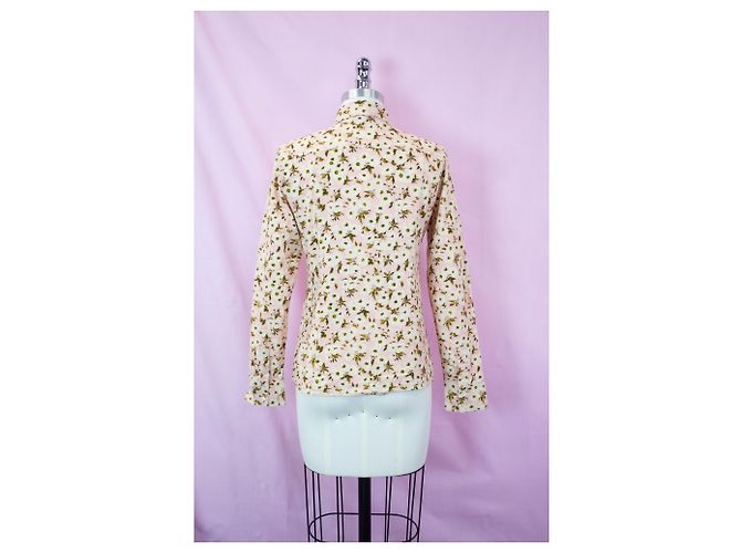 Camisa Kenzo de algodón con estampado floral Multicolor - vista 7