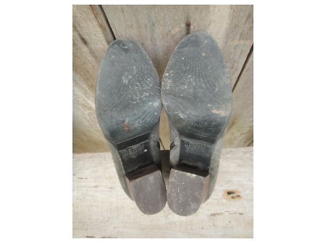 Tommy Hilfiger Botas Hilfiger Denim Gris - vista 9