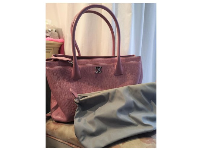 Chanel Pink Executive Cerf Tote Rosa - vista 2
