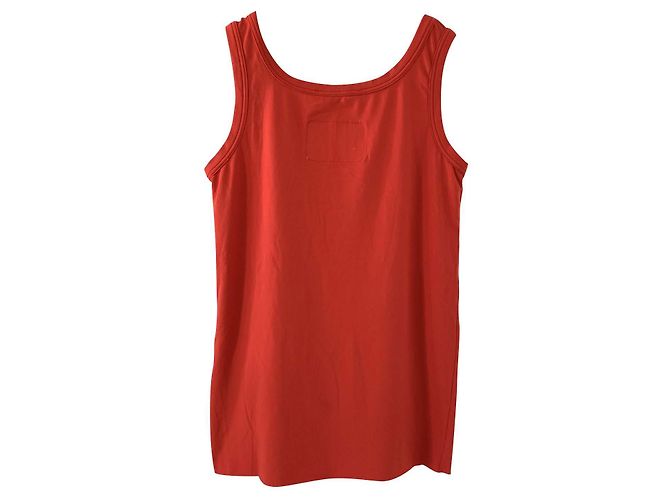 Jean Paul Gaultier Jean Gaultier top rojo naranja - vista 2