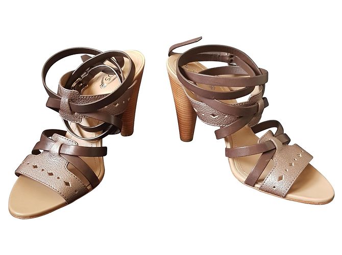 Sandali Tod's in pelle Multicolore - vista 2
