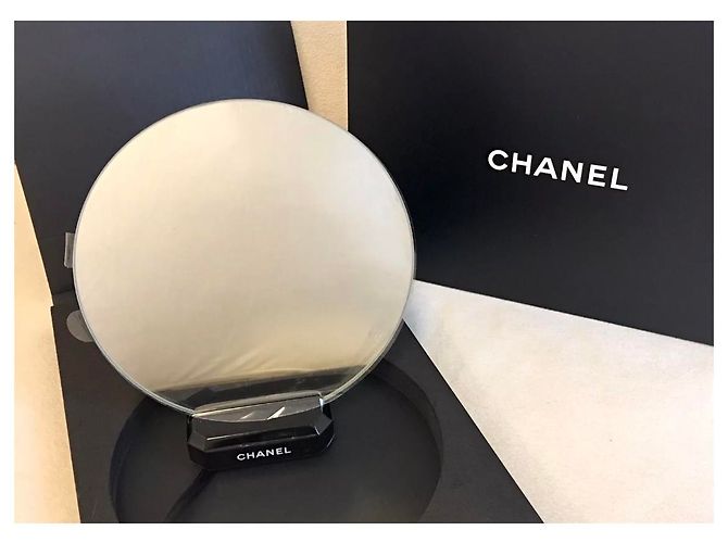 CHANEL Display specchio per trucco con supporto Nero - vista 3