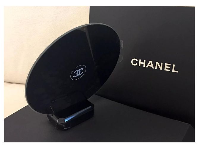 CHANEL Display specchio per trucco con supporto Nero - vista 4
