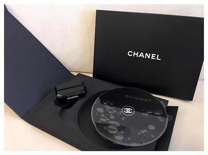 CHANEL Display specchio per trucco con supporto Nero - vista 5