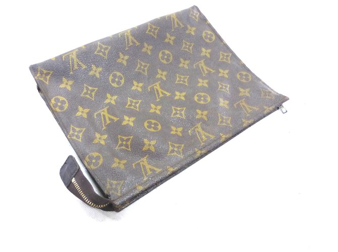 Louis Vuitton TASCA WC 26 monogramma Marrone - vista 12