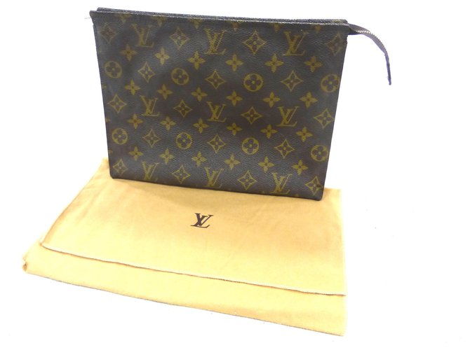 Louis Vuitton TASCA WC 26 monogramma Marrone - vista 2