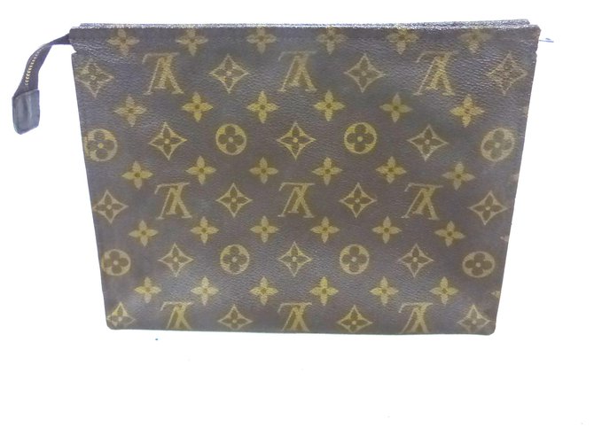 Louis Vuitton TASCA WC 26 monogramma Marrone - vista 5