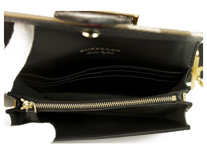 Burberry Prorsum Burberry Patchwork "The Clandon" Eine einzigartige Tasche aus Python-Schlangenleder und Karotasche - Ansicht 8