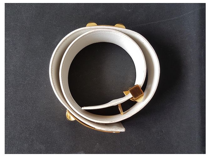 Hermès dog collar White - view 14