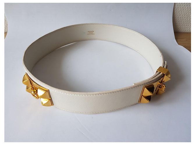Hermès dog collar White - view 2