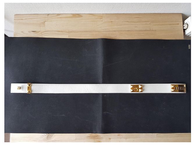 Hermès dog collar White - view 8