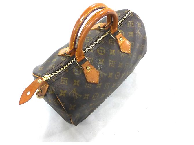 Louis Vuitton Speedy 30 MONOGRAMM Braun - Ansicht 9